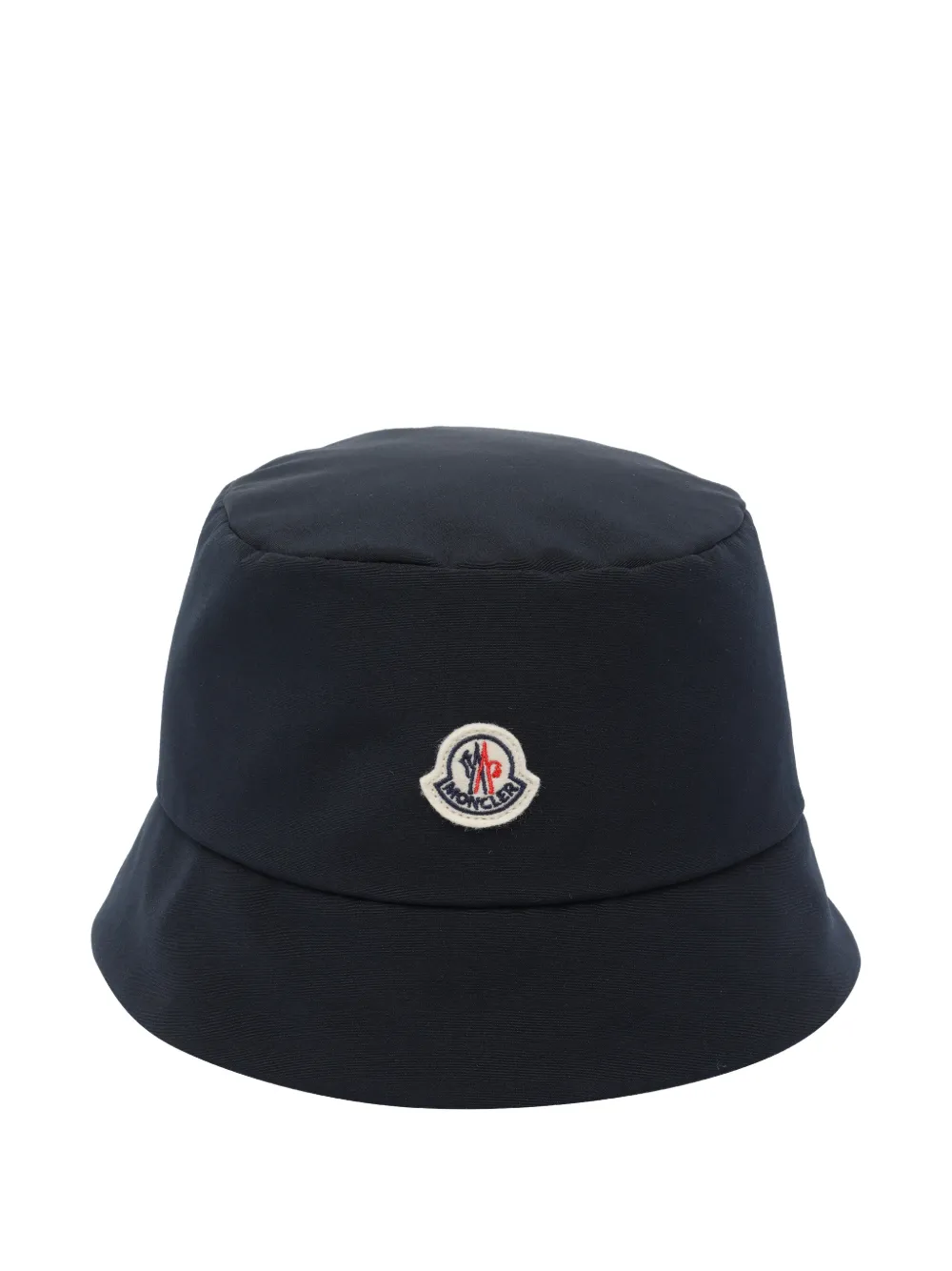 Moncler Logo Patch Reversible Bucket Hat In Blue