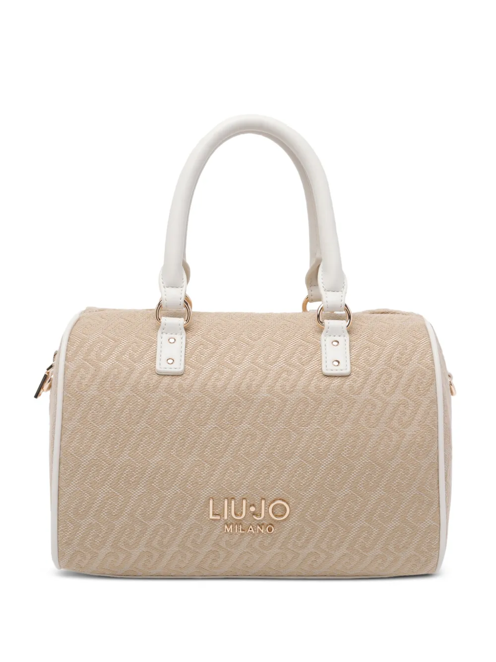 LIU JO logo top handle handbag - Toni neutri