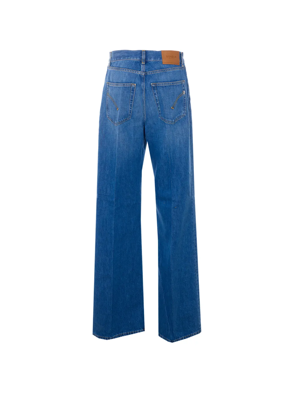 Five-Pockets Patch-Logo Jeans
