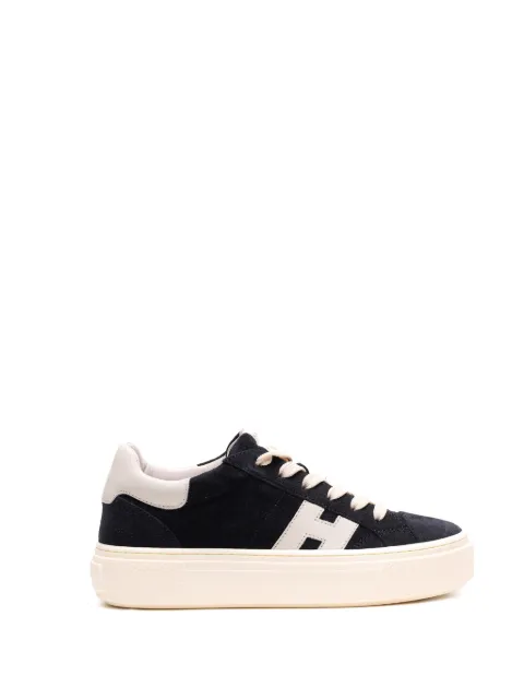 Hogan Crosswind round-toe platform sneakers