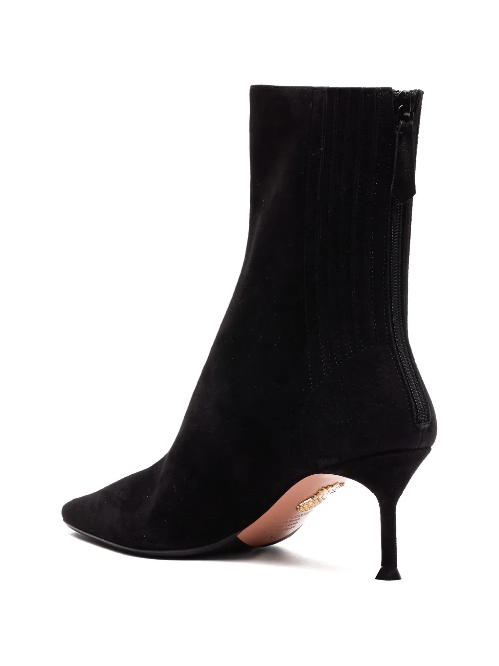 Aquazzura Saint Honore black boots Zwart