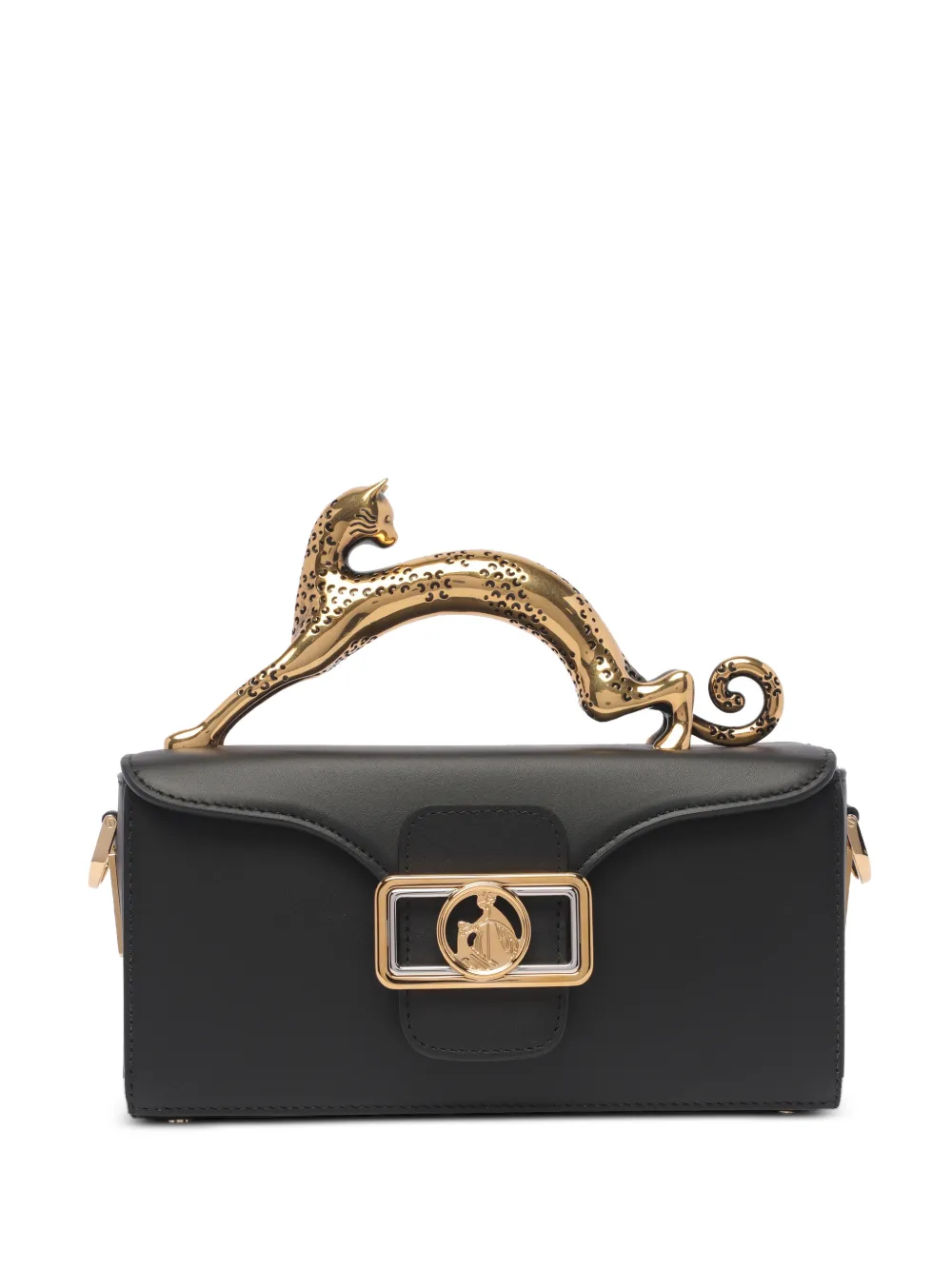 Lanvin cat-handle tote bag - Nero