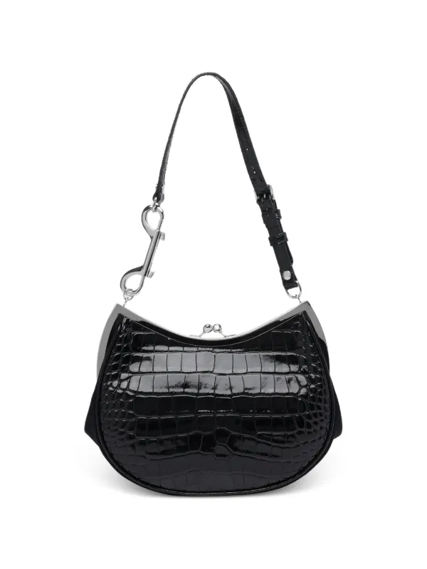 Vivienne Westwood Orb-plaque Shoulder Bag | Black | FARFETCH