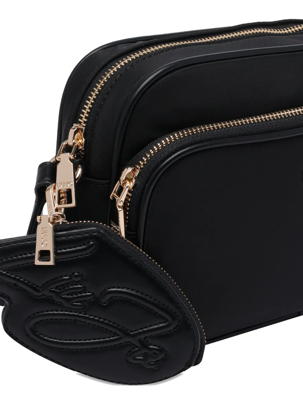Logo-Detail Zip-Fastening Cross Body Bag