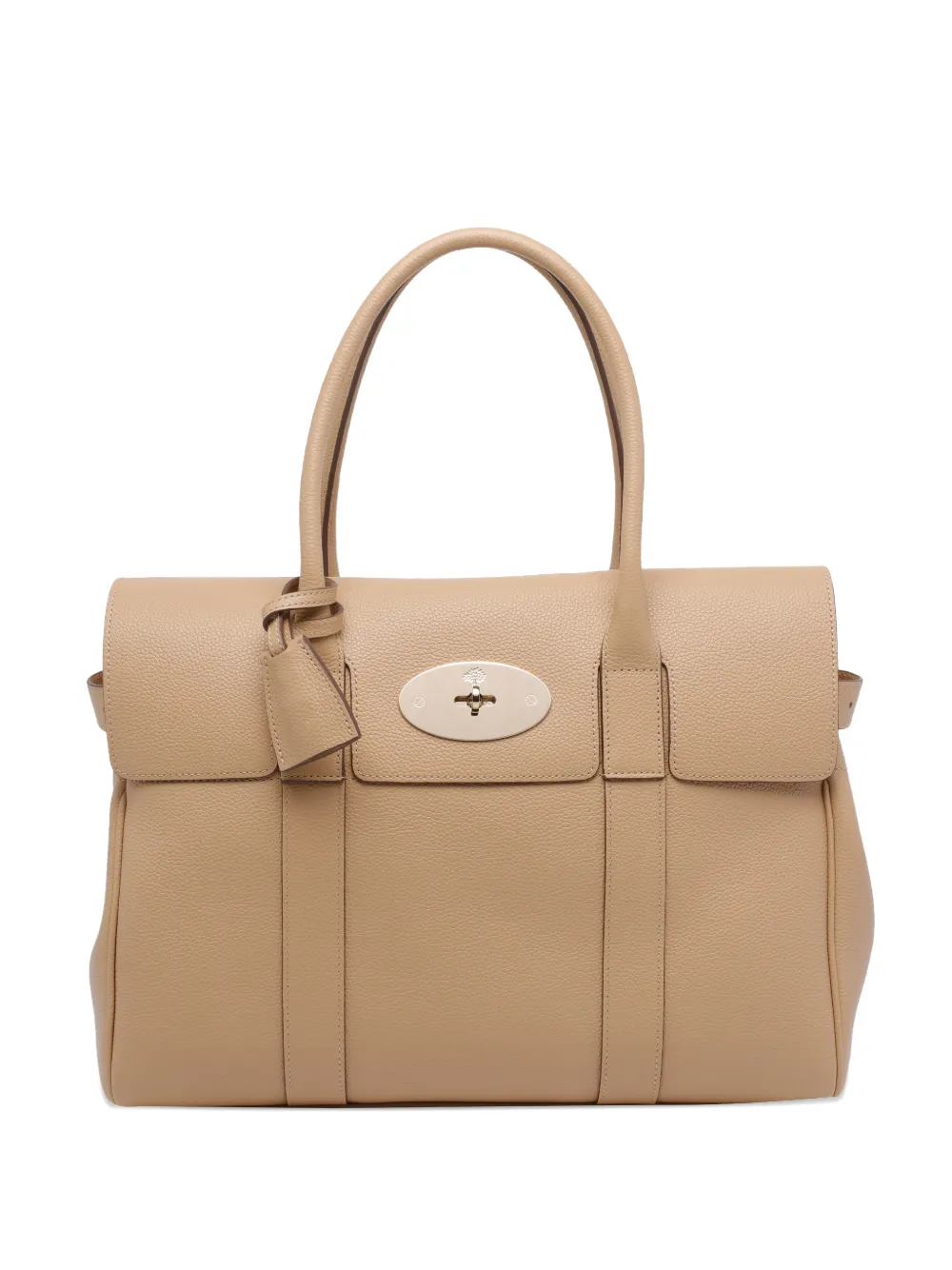 Mulberry small Bayswater turn-lock shoulder bag - Toni neutri