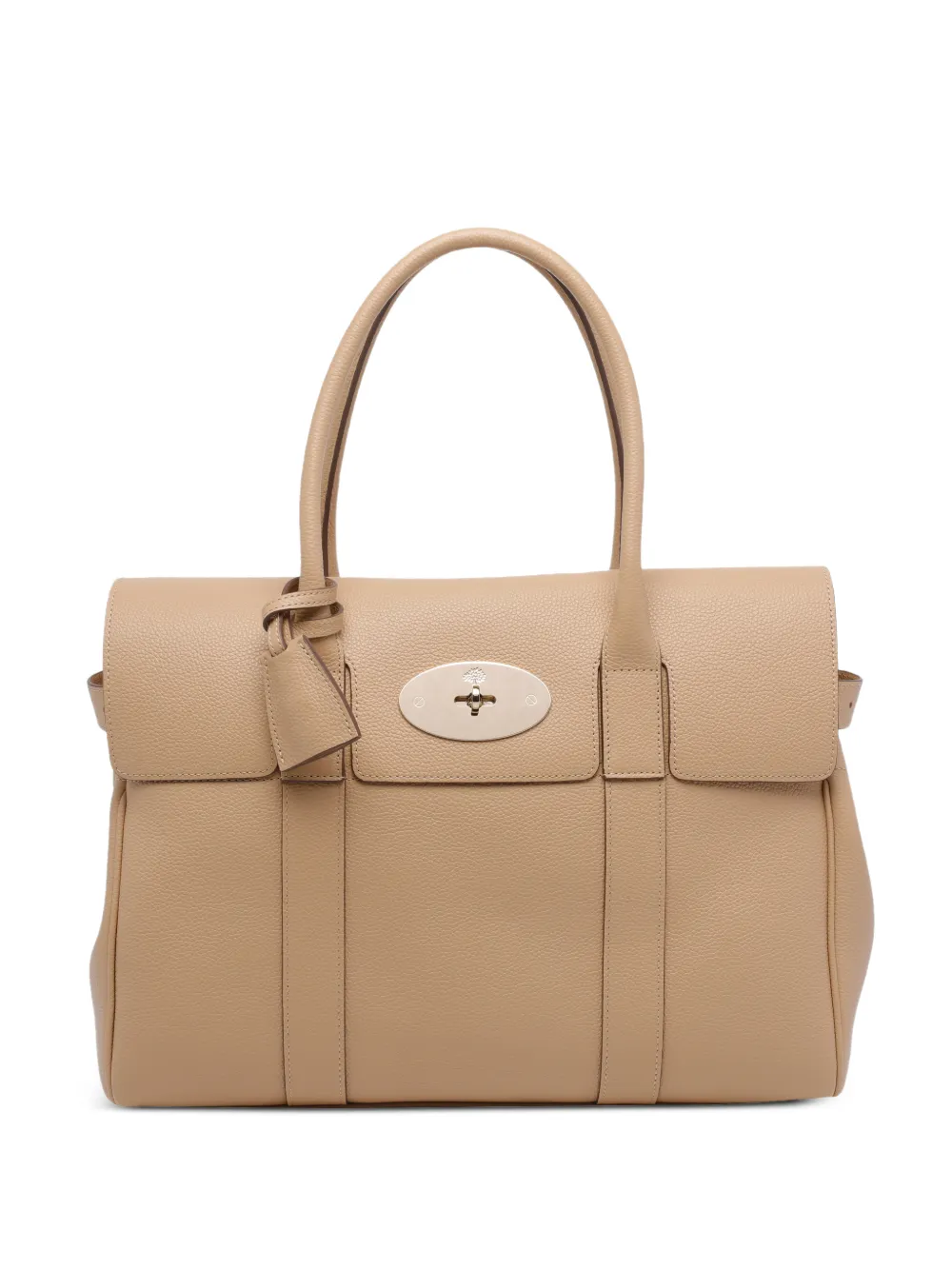Mulberry small Bayswater turn-lock shoulder bag - Toni neutri