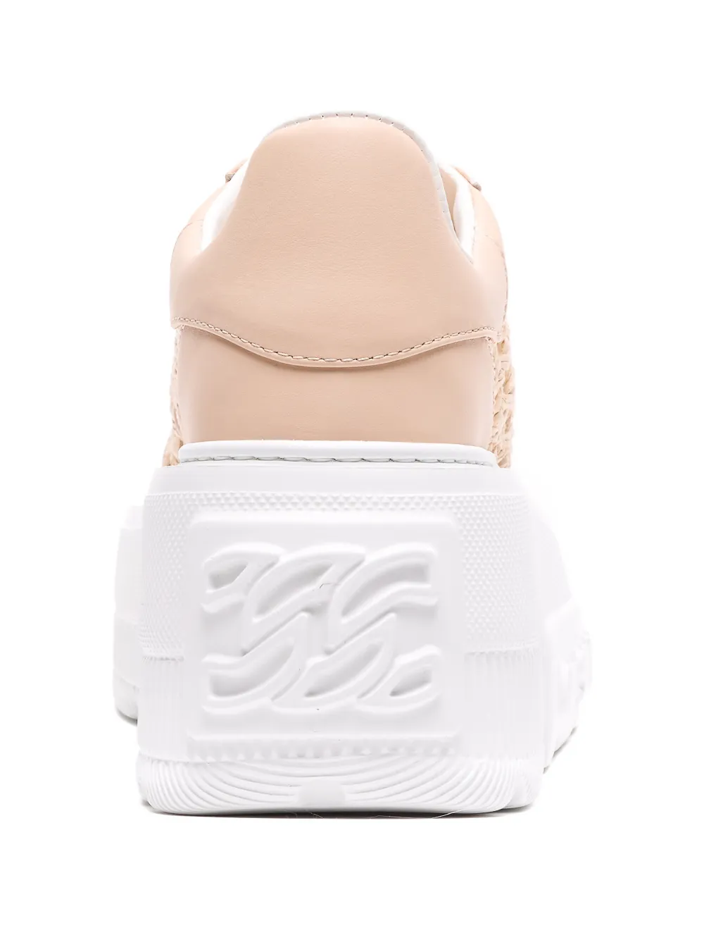 Casadei Nexus Versilia platform sneakers Roze