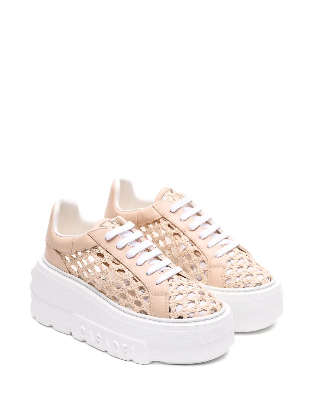 Casadei Nexus Versilia platform sneakers Roze