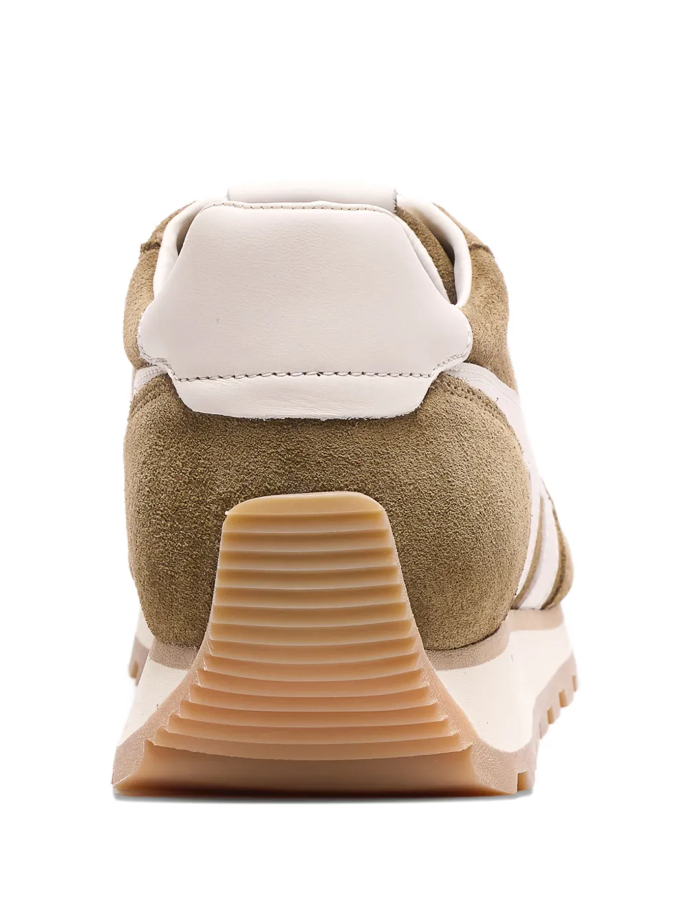 Hogan Suède sneakers met applicatie Groen