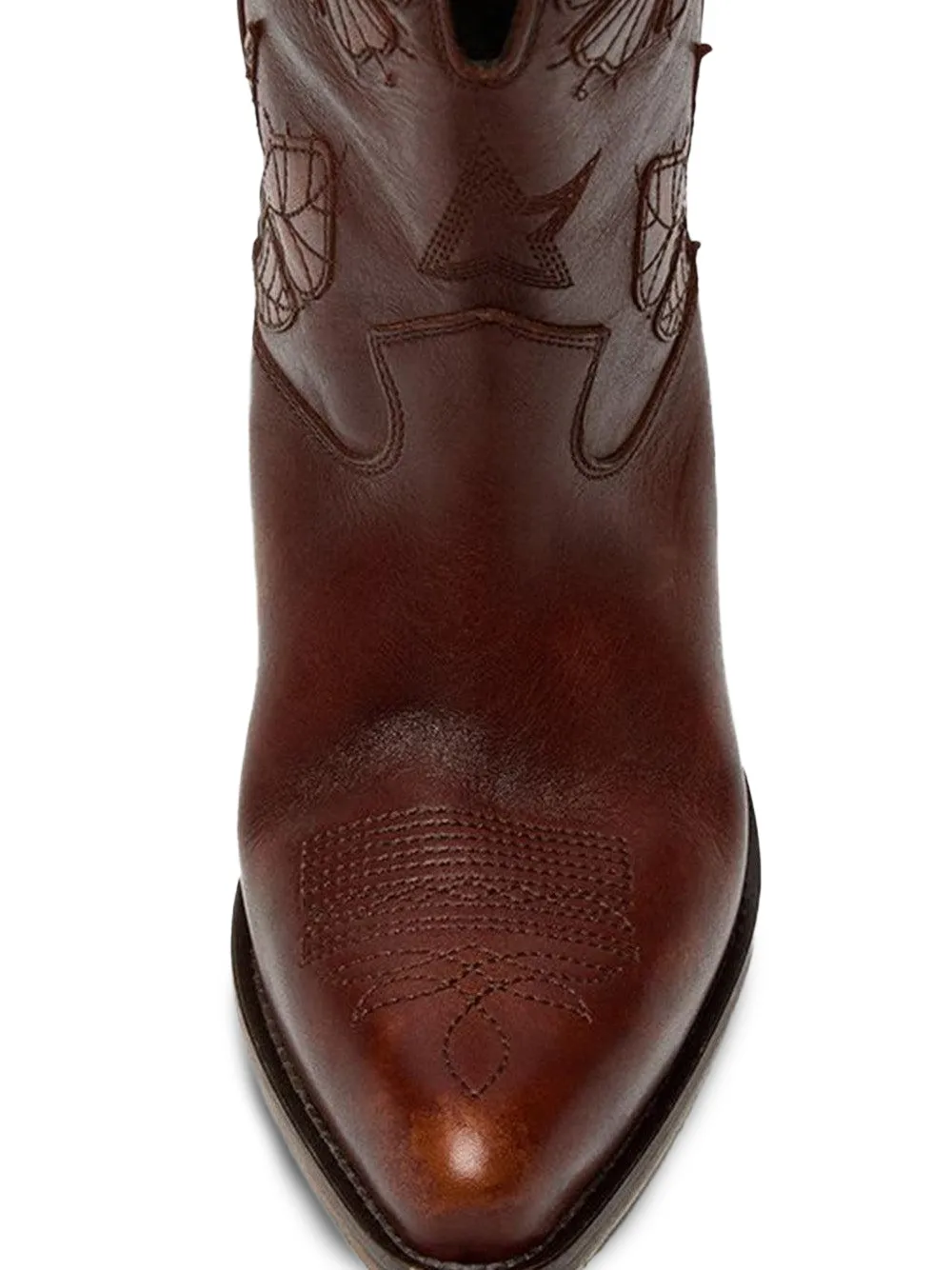 Golden Goose Wish Star laarzen met bloemenprint Bruin