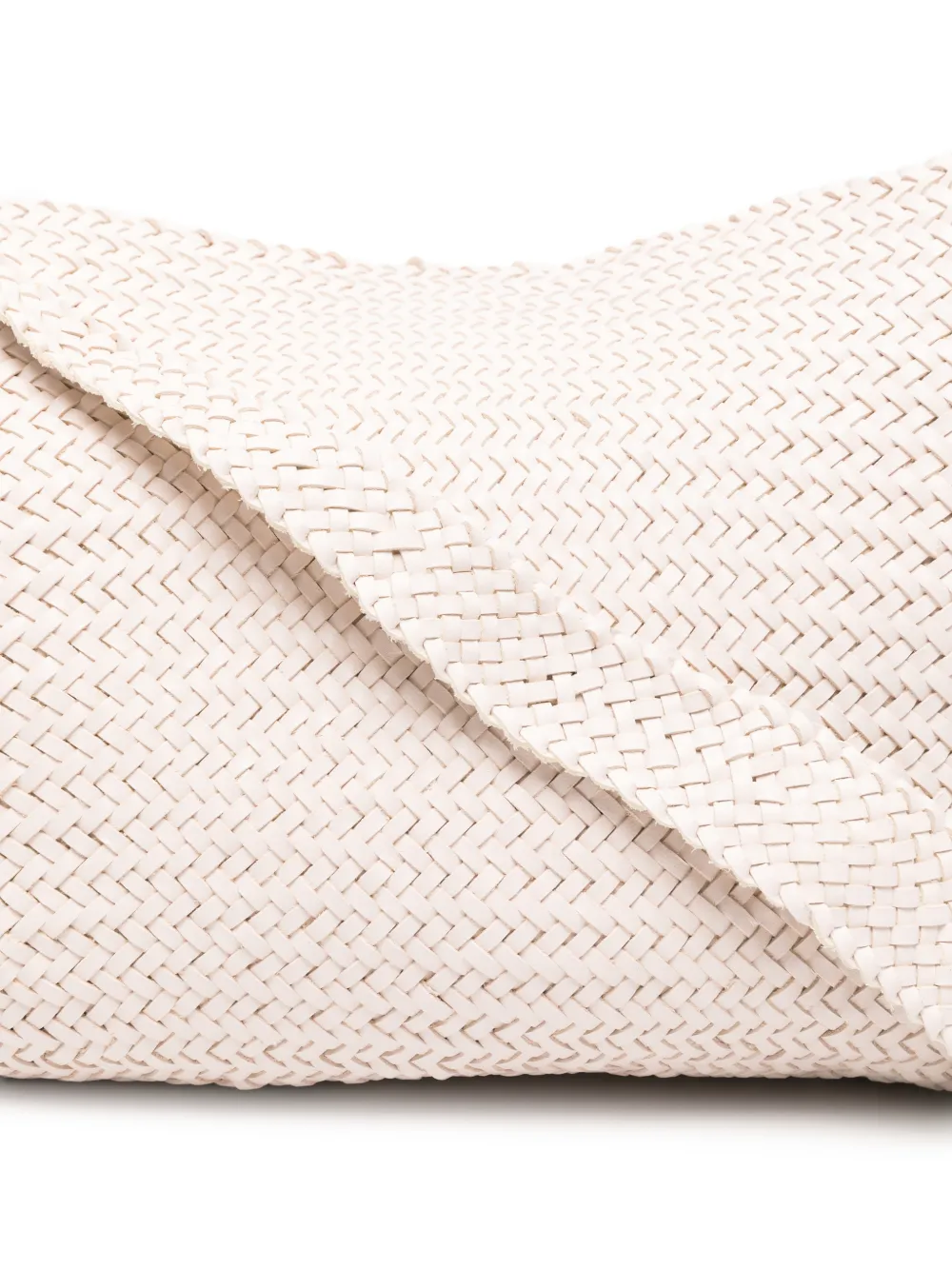 DRAGON DIFFUSION Santa Marta geweven schoudertas Beige