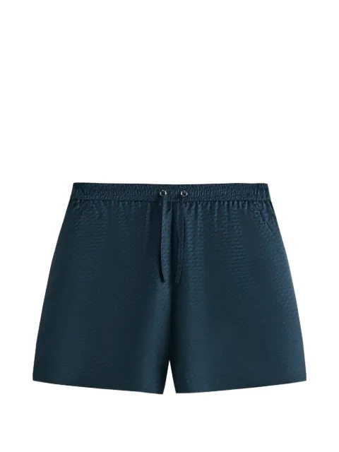 KITH Cedar monogram silk running shorts