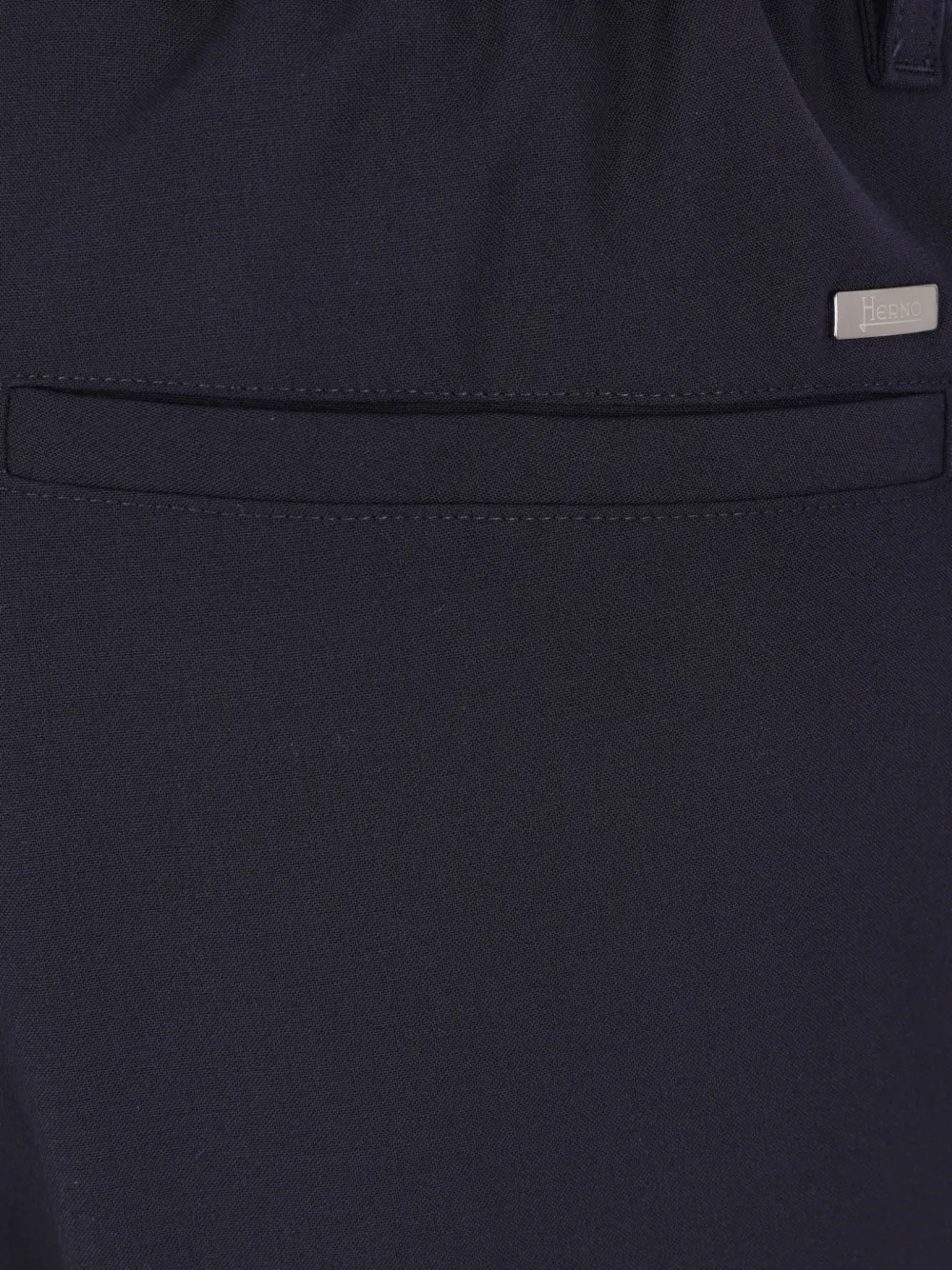 Herno Geplooide pantalon Zwart
