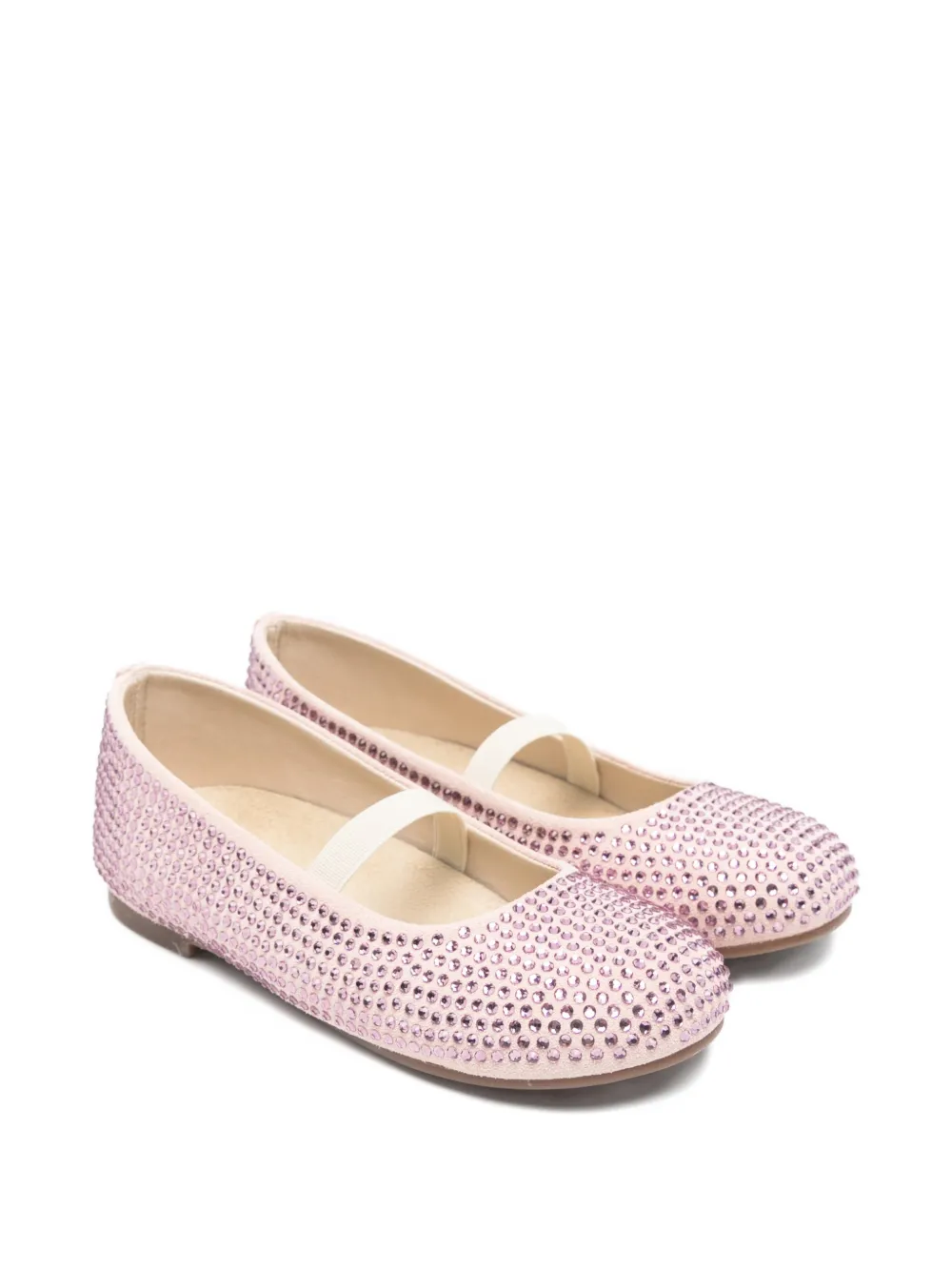 BabyWalker embellished ballet flats - Rosa