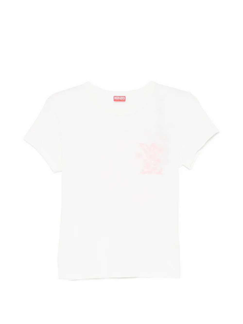 Kenzo GOTS Kenzo cartoon T-shirt - Bianco