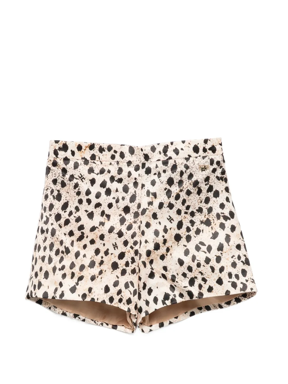 Elisabetta Franchi La Mia Bambina print shorts - Toni neutri
