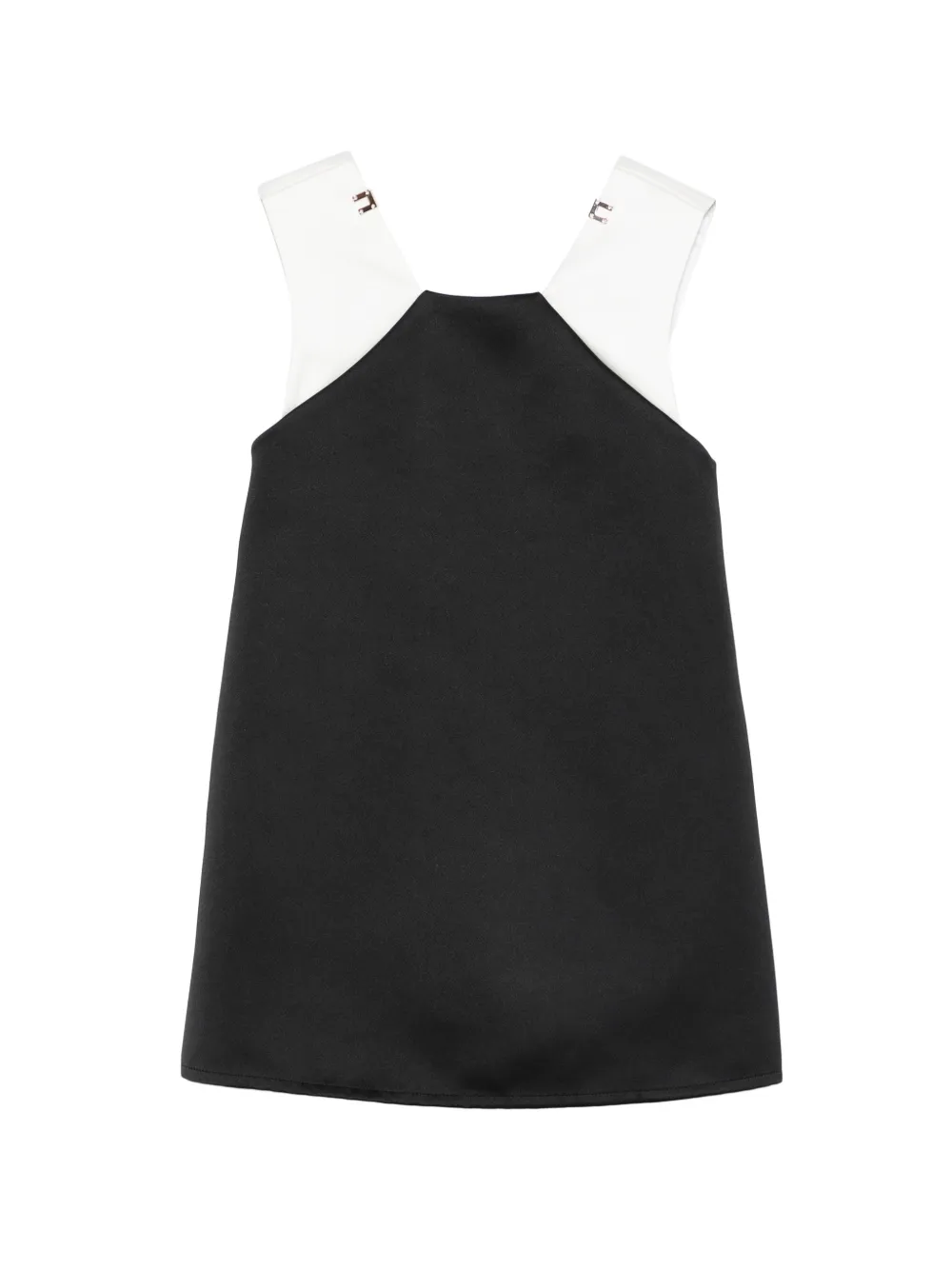 Elisabetta Franchi La Mia Bambina bow dress - Nero