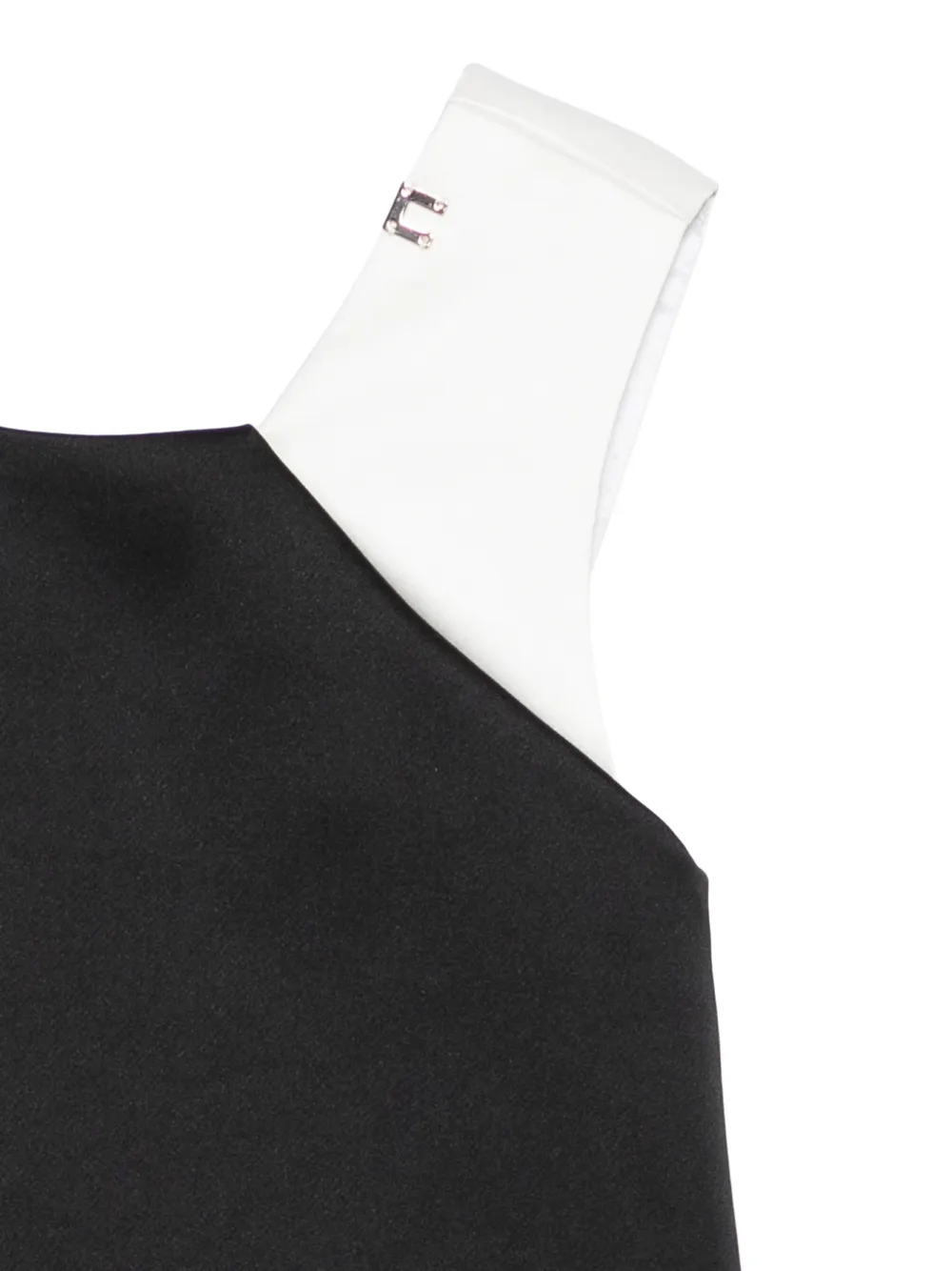 Elisabetta Franchi La Mia Bambina Jurk met strik Zwart