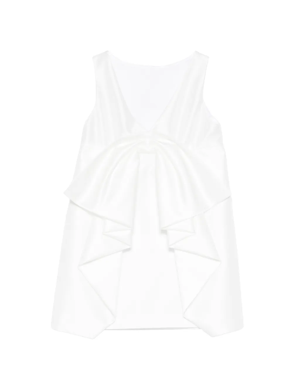 Bow Sleeveless Party Dress
