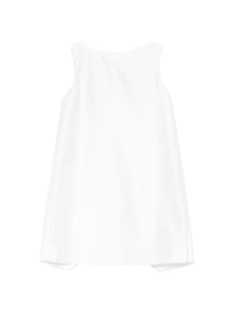 Elisabetta Franchi La Mia Bambina bow sleeveless party dress