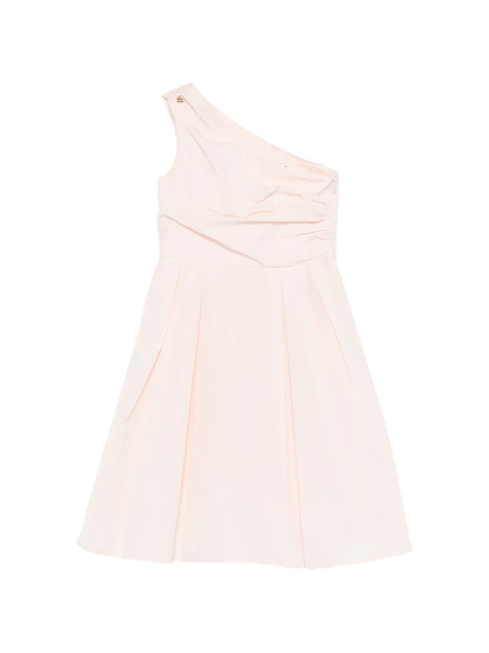 Elisabetta Franchi La Mia Bambina one-shoulder dress - Rosa