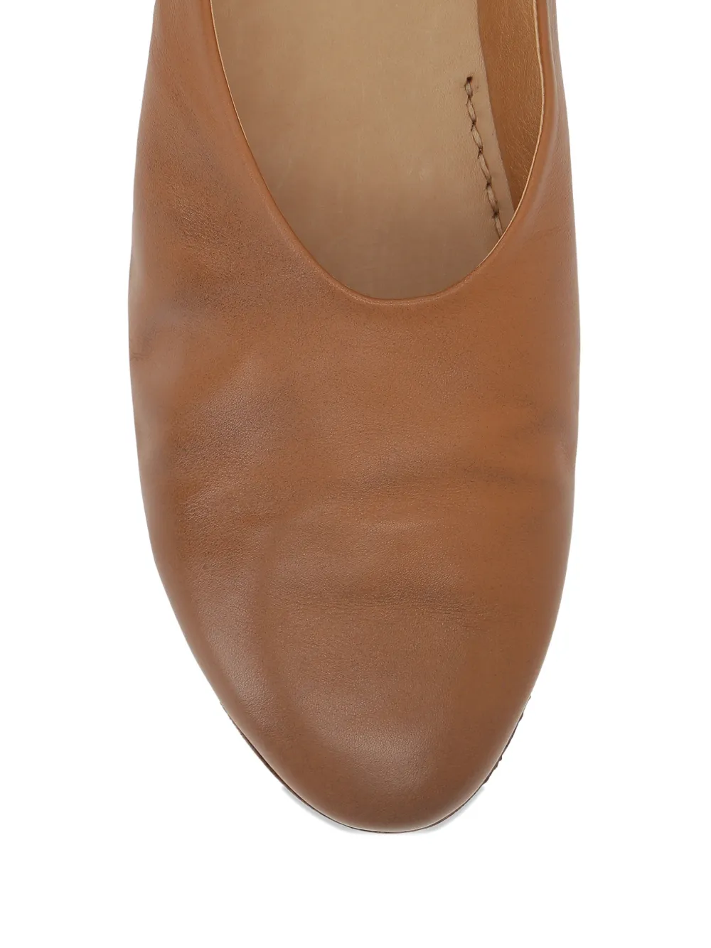 Marsèll leather ballet flats Bruin
