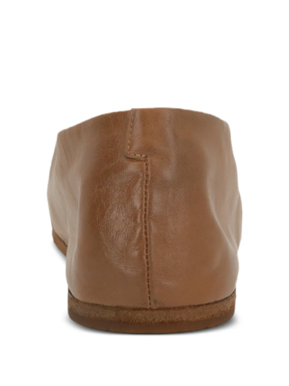  Marsèll Leather Ballet Flats - Brown 