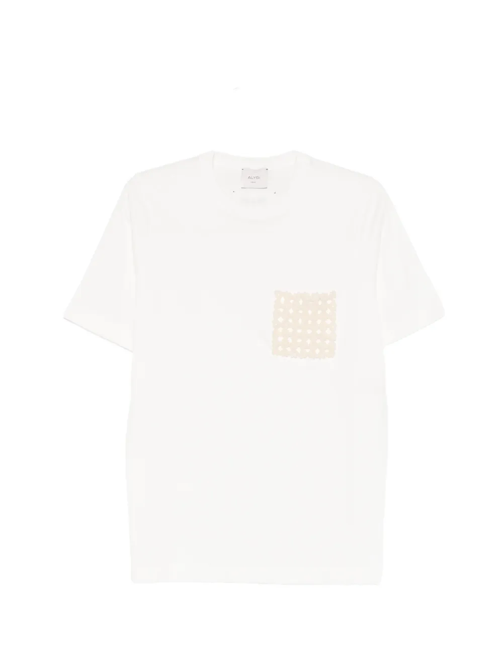 Alysi pocket T-shirt - Bianco
