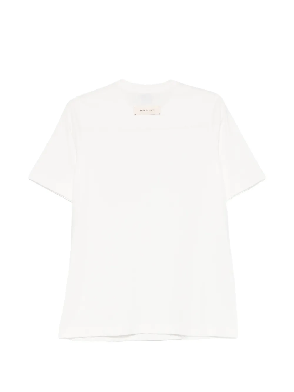 Alysi T-shirt met zak Wit