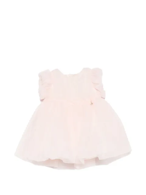 Elisabetta Franchi La Mia Bambina ruffled-sleeves party dress