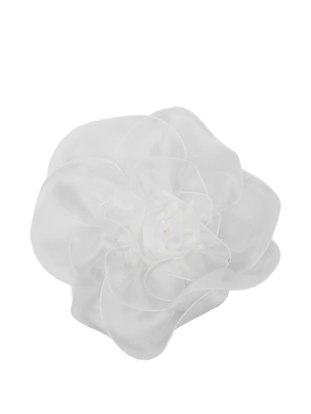 Colorichiari flower hair clip - Bianco