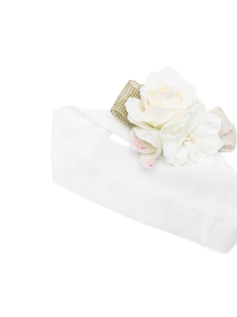 Floral-Embellished Headband