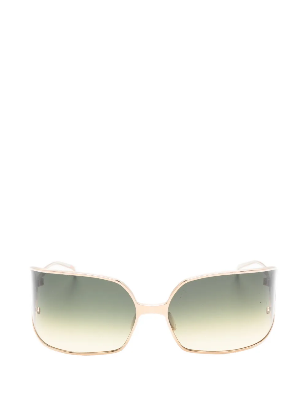 Christian Roth geometric-frame sunglasses - Oro