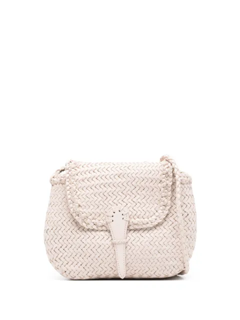 DRAGON DIFFUSION mini City woven cross body bag