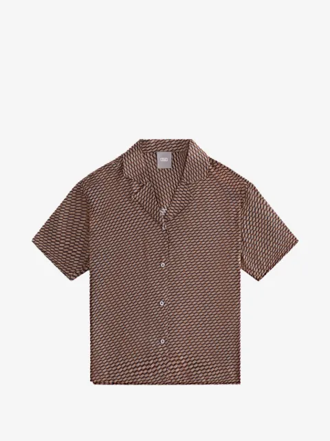 KITH Elena monogram camp shirt