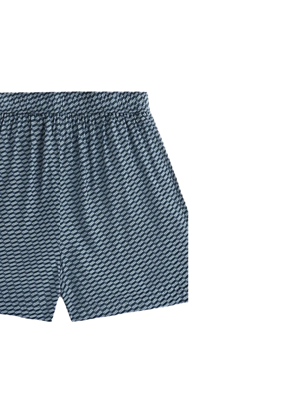 KITH Shorts met monogram Blauw