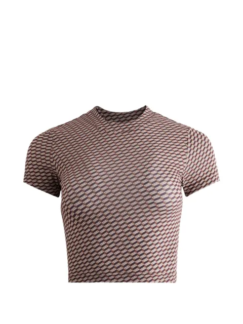 KITH Mulberry Sheer Monogram T-shirt