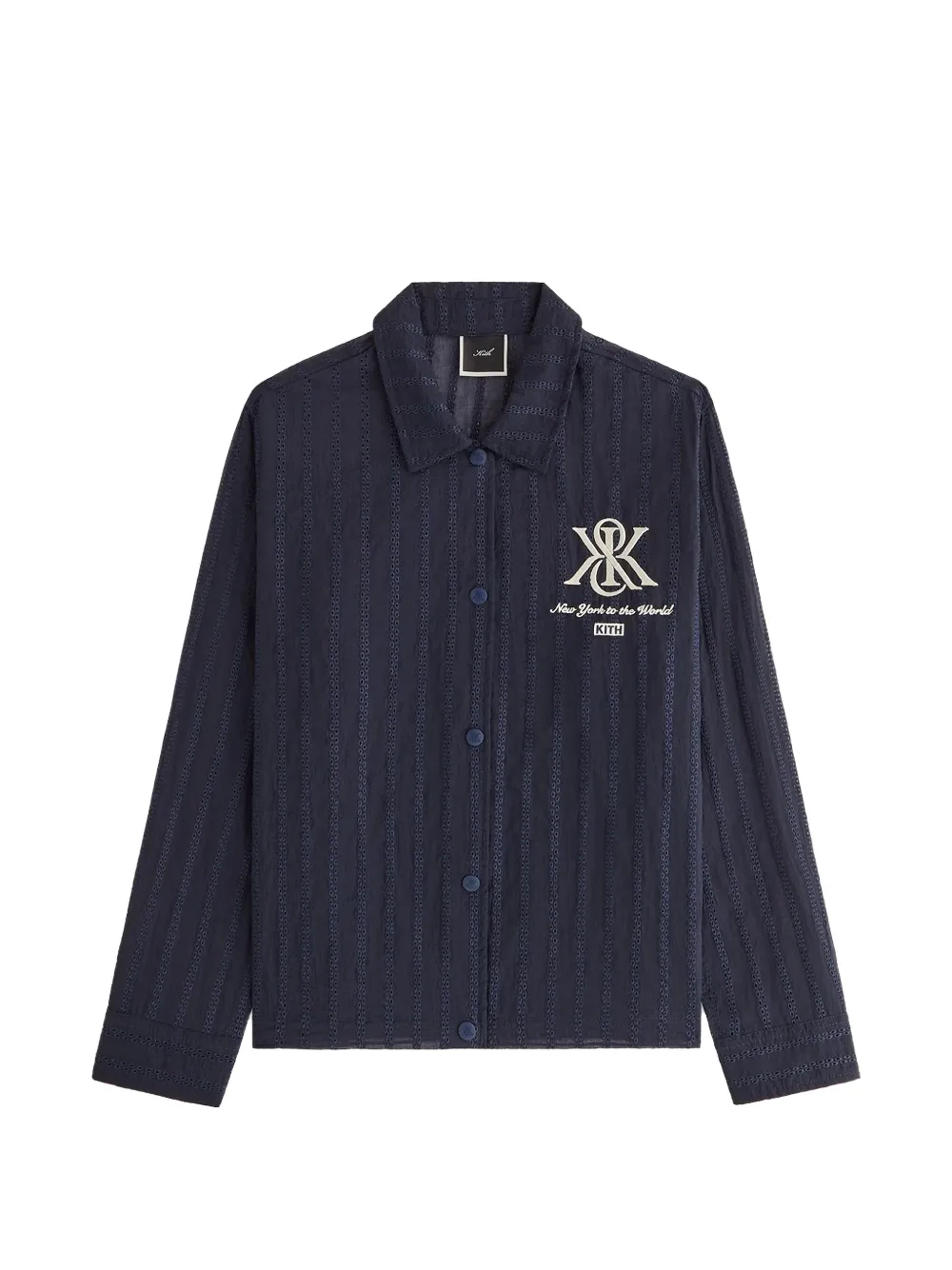 KITH Kieran Crest Coaches jacket - Blu