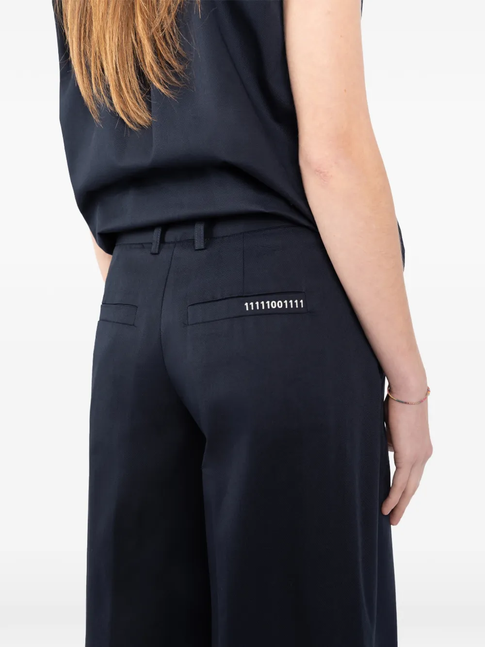 Société Anonyme Dalston broek Blauw