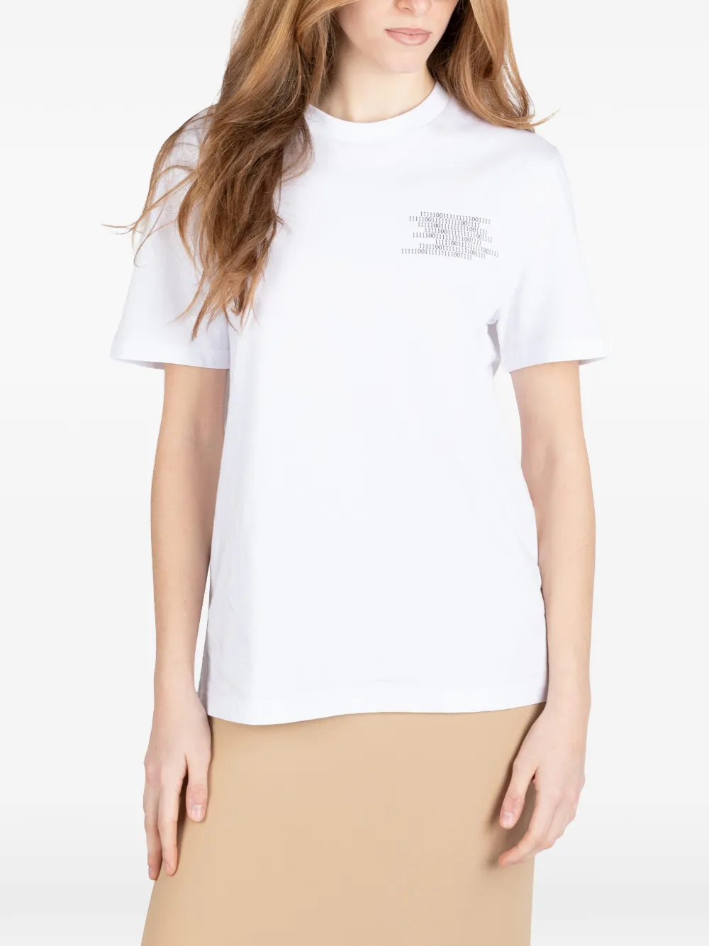 Société Anonyme Bin T-shirt Wit