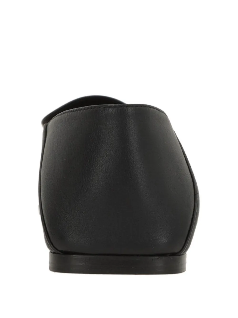 Sergio Rossi Loafers met vierkante neus Zwart