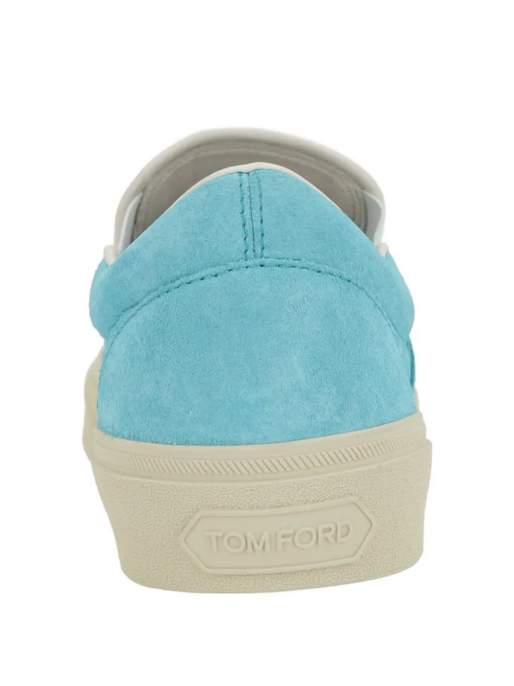 TOM FORD Leren sneakers Blauw