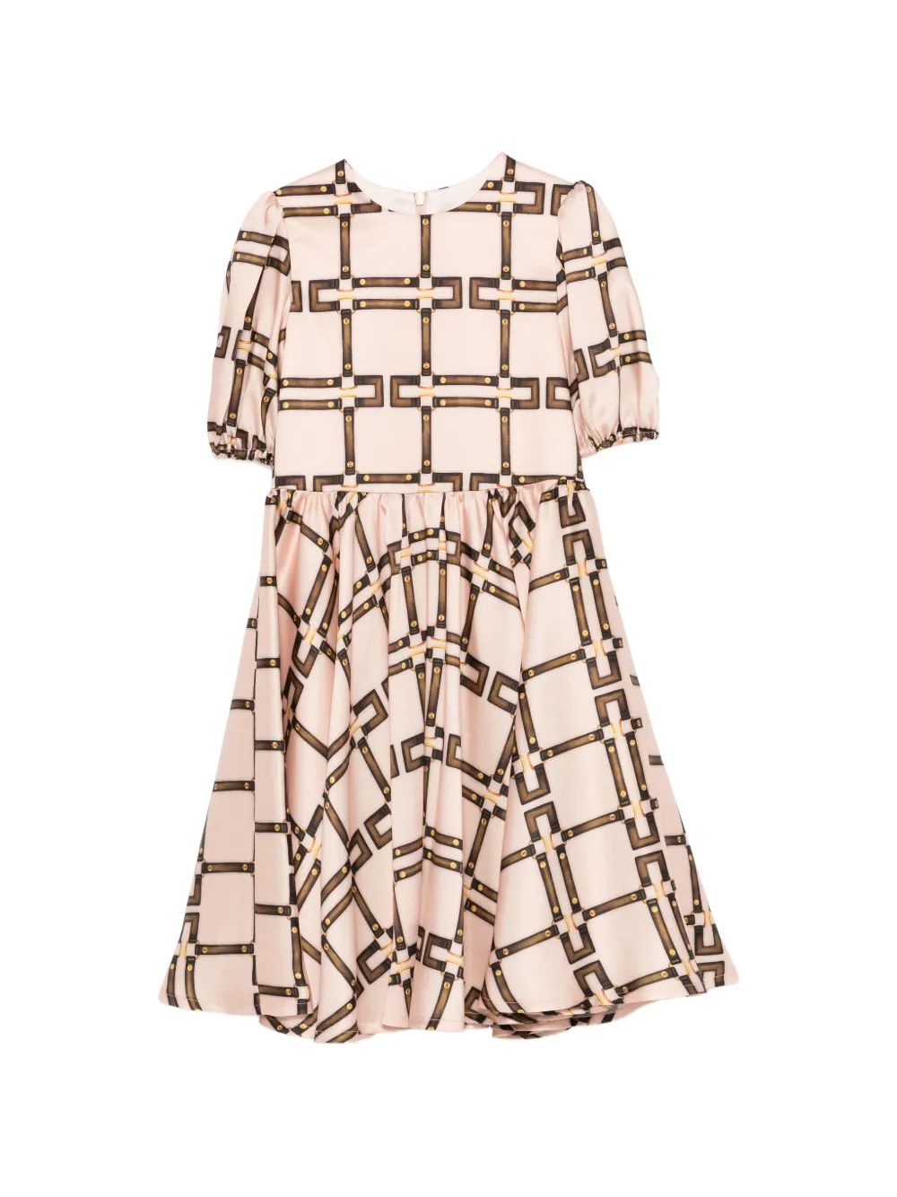 Elisabetta Franchi La Mia Bambina Abito con stampa - Rosa