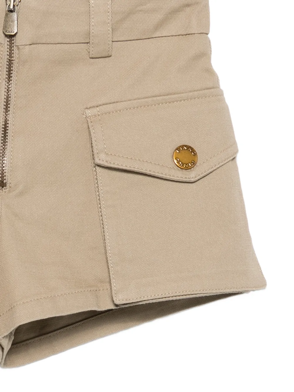 Pinko Kids Shorts met zak Beige
