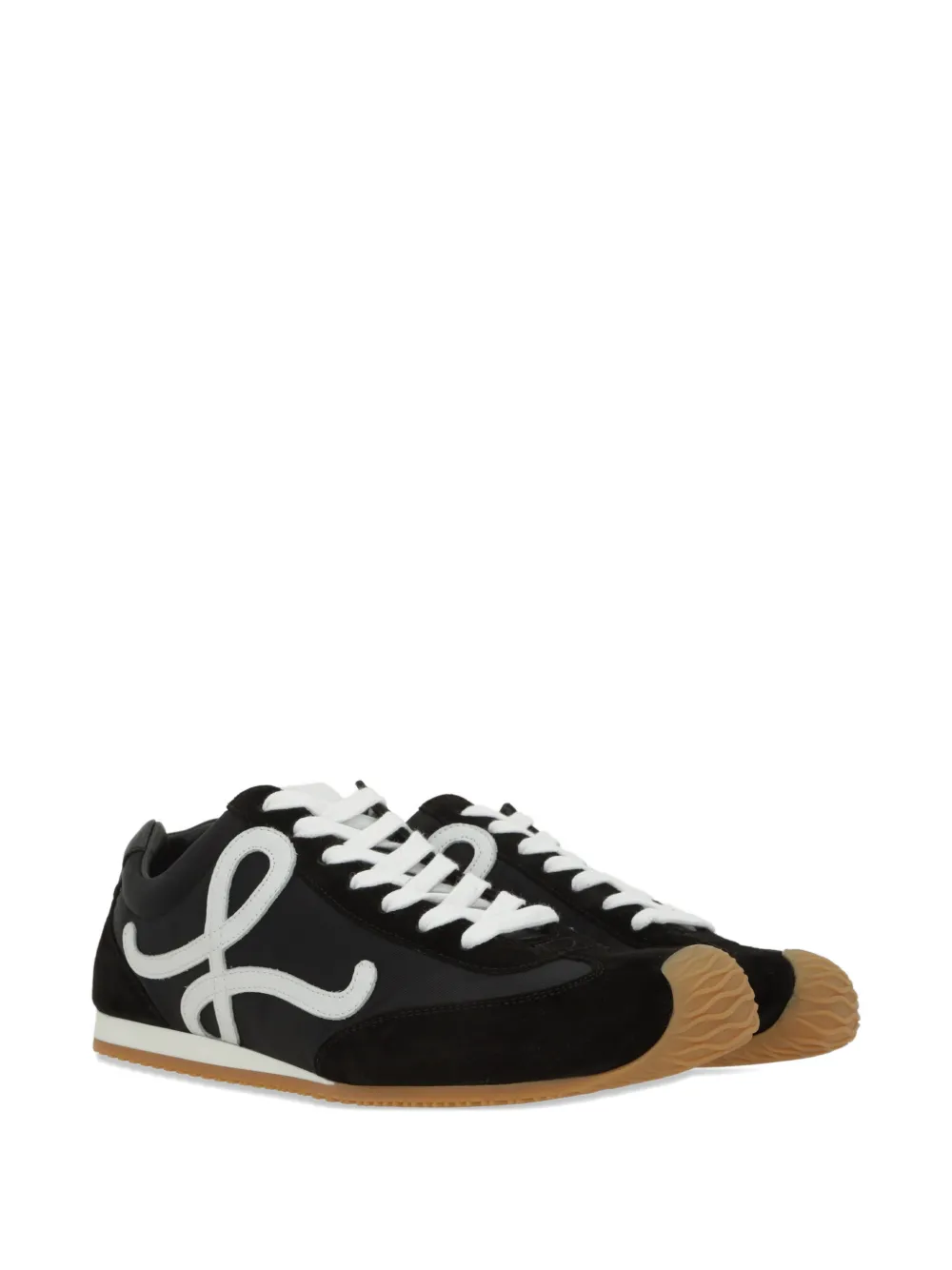 LOEWE Asymmetrische sneakers met anagram Zwart