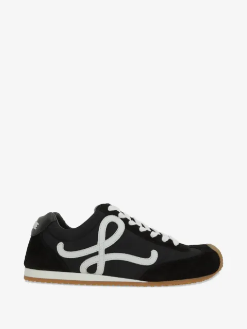 LOEWE asymmetric anagram trainers