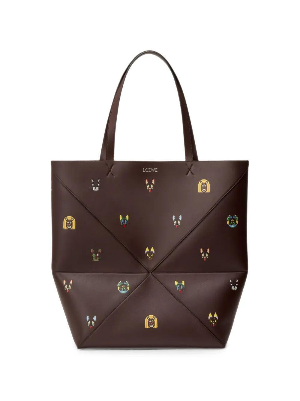LOEWE graphic print shoulder bag