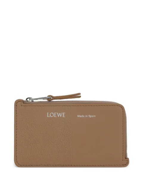LOEWE grained leather card holder