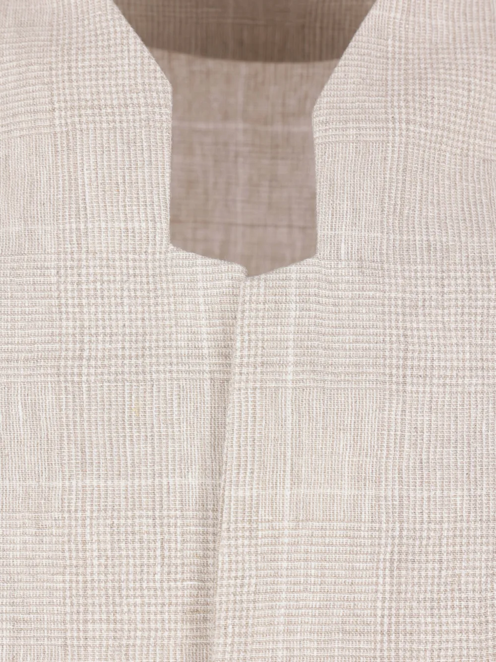  Sease Check-pattern Shirt - Neutrals 