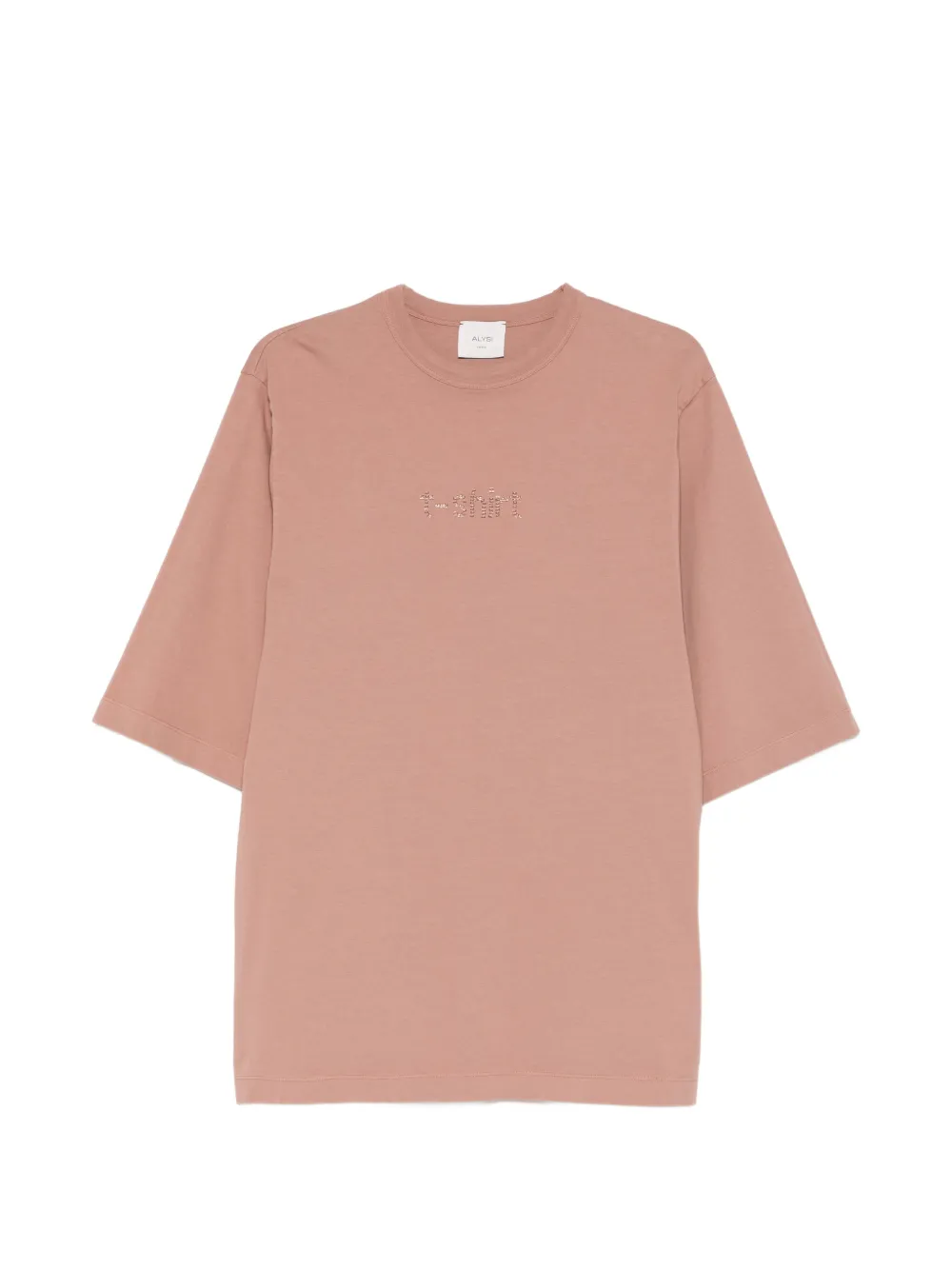 Alysi embellished T-shirt - Rosa